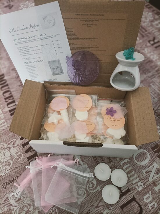 Coffret avec brûleur - 110G